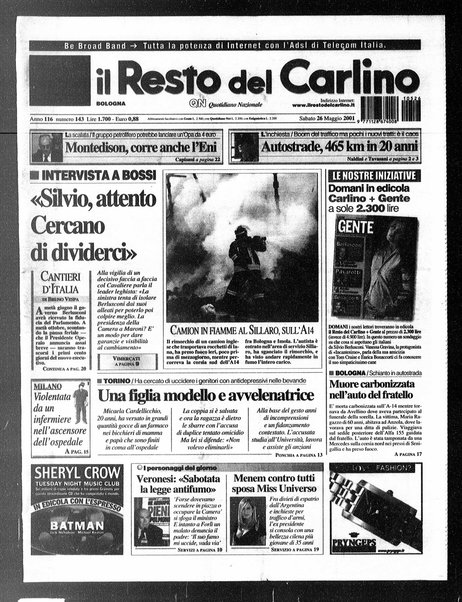 Il Resto del Carlino : giornale dell'Emilia